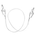 thumbnail image 4 of Línea de Clip de cabeza de lámina cable de sable de esgrima de acero inoxidable alambre de soporte de máscara de esgrima, 4 of 6
