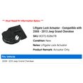 thumbnail image 2 of Liftgate Lock Actuator - Compatible with 2008 - 2013 Jeep Grand Cherokee 2009 2010 2011 2012, 2 of 2