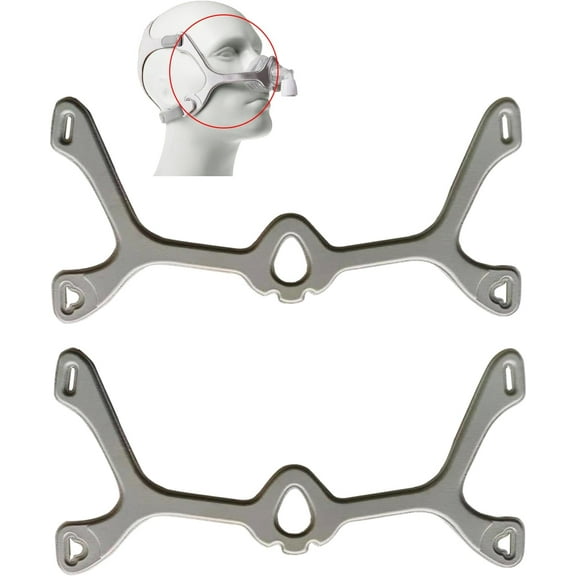 2-Pack Fabric Frame for Wisp Nasal Mask, Fabric Frame Replacement for Wisp Headgear, Wisp Cpap Mask