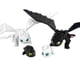 thumbnail image 1 of Toothless and the Light Fury Family 3D Figure Set - How to Train Your Dragon, 22 cm, 1 of 5