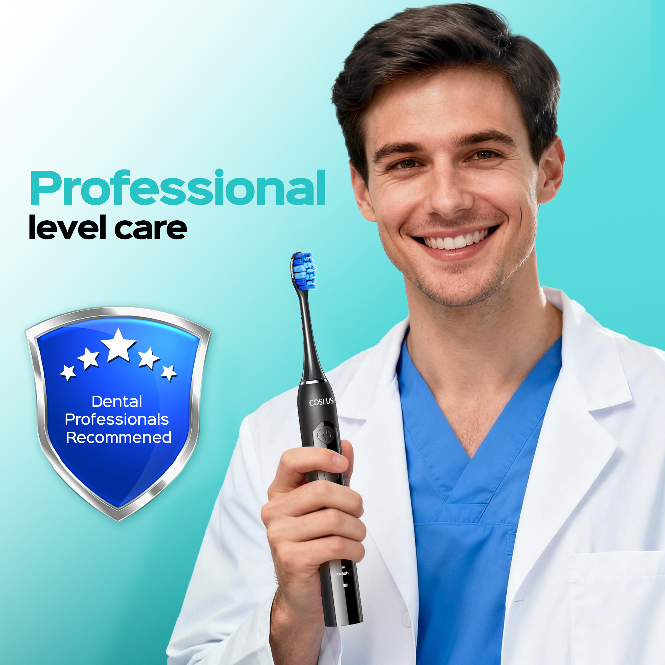 Coslus CX30 Sonic Electric Toothbrush For Adults & Kids photo 3