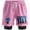 Pink, variant on Jey Uso Yeet Shorts Unisex 2 in 1 Running Sweatshorts Casual Outdoor Sportswear