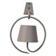 thumbnail image 1 of Apliques de pared Luz montada en la pared interior Accesorio de iluminación moderno Lámpara de pared portátil decorativa Lámpara de pared para pasillo Gris Liso Yinane Apliques de pared, 1 of 8