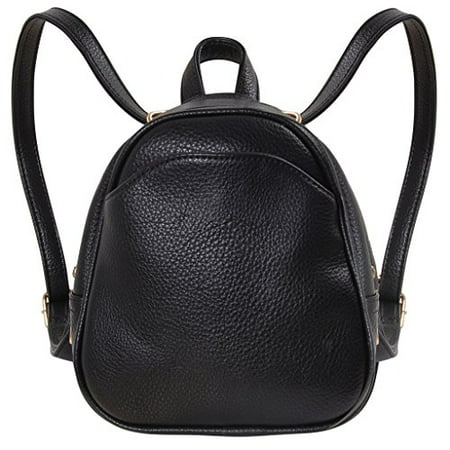 Humble Chic NY - Mini Vegan Leather Backpack - Convertible Shoulder Purse Handbag Tiny Crossbody ...