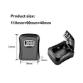 thumbnail image 4 of Key Lock Box, Key Cabinet Organizer, Metal Key Lock Box, Wall Mounted Waterproof Key Storage Lock Box with Mounting Kit, 4 of 6