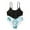 A10 Black, variant on Baby Kids Bikini Set Ruffled Printed Hollow Out Sweet Bowknot (White, 12 Years)