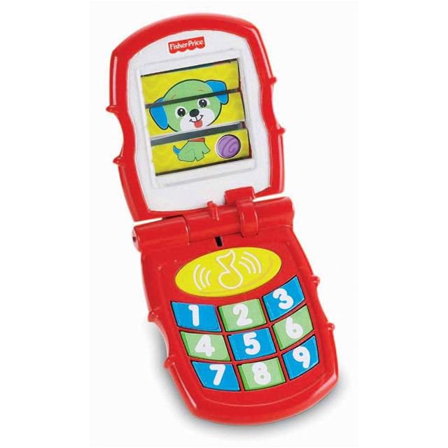 FisherPrice Brilliant Basics Friendly Flip Phone