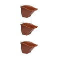 thumbnail image 1 of Little Giant 20 Quart Plastic Flat Back Livestock Feed Bucket, Red (3 Pack), 1 of 2