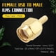 thumbnail image 2 of 5pcs Sma Male Plug Straight Crimp Rg316 Rg174 Rf Adapter Connector, 2 of 5