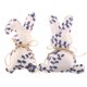 thumbnail image 1 of Figurita de conejo de Pascua de estilo porcelana azul y blanca adorno de conejo • Decoración navideña para mesa central • Decoración duradera para fiestas de Pascua, 1 of 6