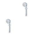 thumbnail image 1 of pitrice Plastic Shower Portable Removable Anti-rust Sprayer Bathing Sprinkler Silver 2Set, 1 of 6
