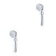 thumbnail image 2 of Matsuzay Cabezal de ducha Multi-modos Electrochapado Reemplazo del rociador Aspersor Plata Plata 2Conjunto, 2 of 6