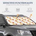 thumbnail image 4 of Balery Cute Fox with Heart Parasol para parabrisas de coche de 2 piezas | Parasol plegable para parabrisas delantero de coche para la mayoría de sedanes-Small, 4 of 6