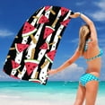 thumbnail image 5 of Needhep Giant Beach Towel Blanket,Oversized Bath Towels, Beach Towels for Women, Striped Beach Towel, Beach Towel Set (D), 5 of 7