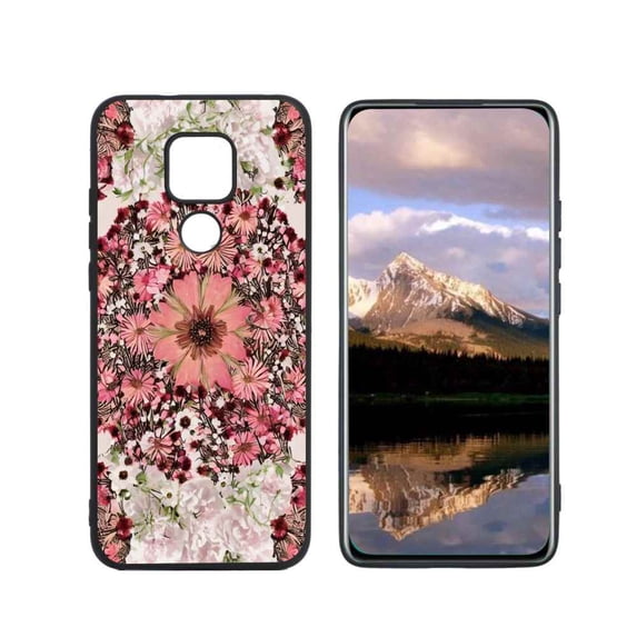 Flowers-111-91 Phone Case, Degined for Moto G Play 2021 Case Men Women, Flexible Silicone Shockproof Case for Moto G Play 2021