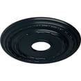 thumbnail image 3 of Ekena Millwork 15 3/8"OD x 3 5/8"ID x 1"P Dublin Ceiling Medallion (Fits Canopies up to 8 1/4"), Hand-Painted Night Shade, 3 of 6