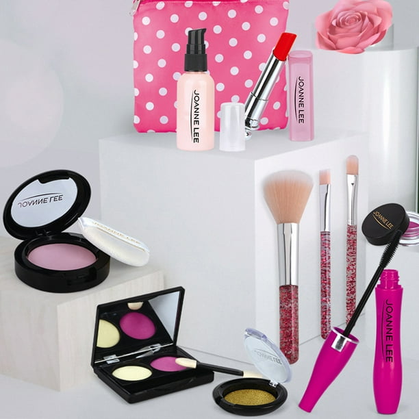 Cadeaux pour enfants Kit de maquillage pour enfants, lavable, faire  semblant de jouer des jouets de maquillage pour filles, ensemble de  maquillage de petite fille, véritable kit de maquillage pour fille cadeau