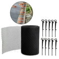 thumbnail image 3 of Roof Mesh - Gutter with 10 Clip Hooks Easy Install Mesh to Stop Leaves Or Debris Clogging 18CMx8M, 3 of 10