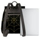 thumbnail image 3 of Balery Golden Spider Web Mochila de Cuero para Mujeres, Gran Capacidad, Bolsa de Viaje Multifuncional, Mochila de Cuero y Bolsa de Hombro para Mujeres, 3 of 4