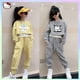 thumbnail image 3 of Sanrioed Anime Kuromi Cinnamoroll Long Sleeves Sweatshirt Kids Spring Autumn Clothing Fashion Pullover Pants Student Sportswear, 3 of 4
