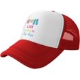 thumbnail image 1 of Life is Better in Flip Flops Mesh Back Trucker Cap Baseball Cap, 1 of 8