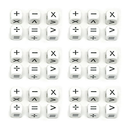 UPC: 0194629066308 | Koplow Games Operators Dice 6 Per Set 6 Sets