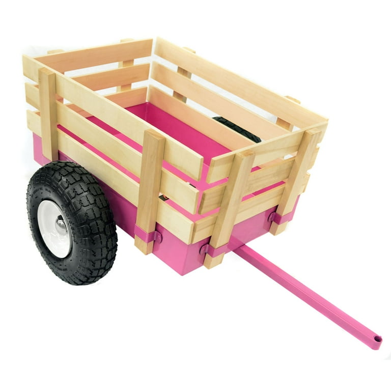 Tricycle clearance with wagon