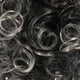 thumbnail image 3 of New Chic Afro Kinky Curly Mujer Pelucas Cintura Natural Peinado Sintético Plata Gris Mezcla, 3 of 5