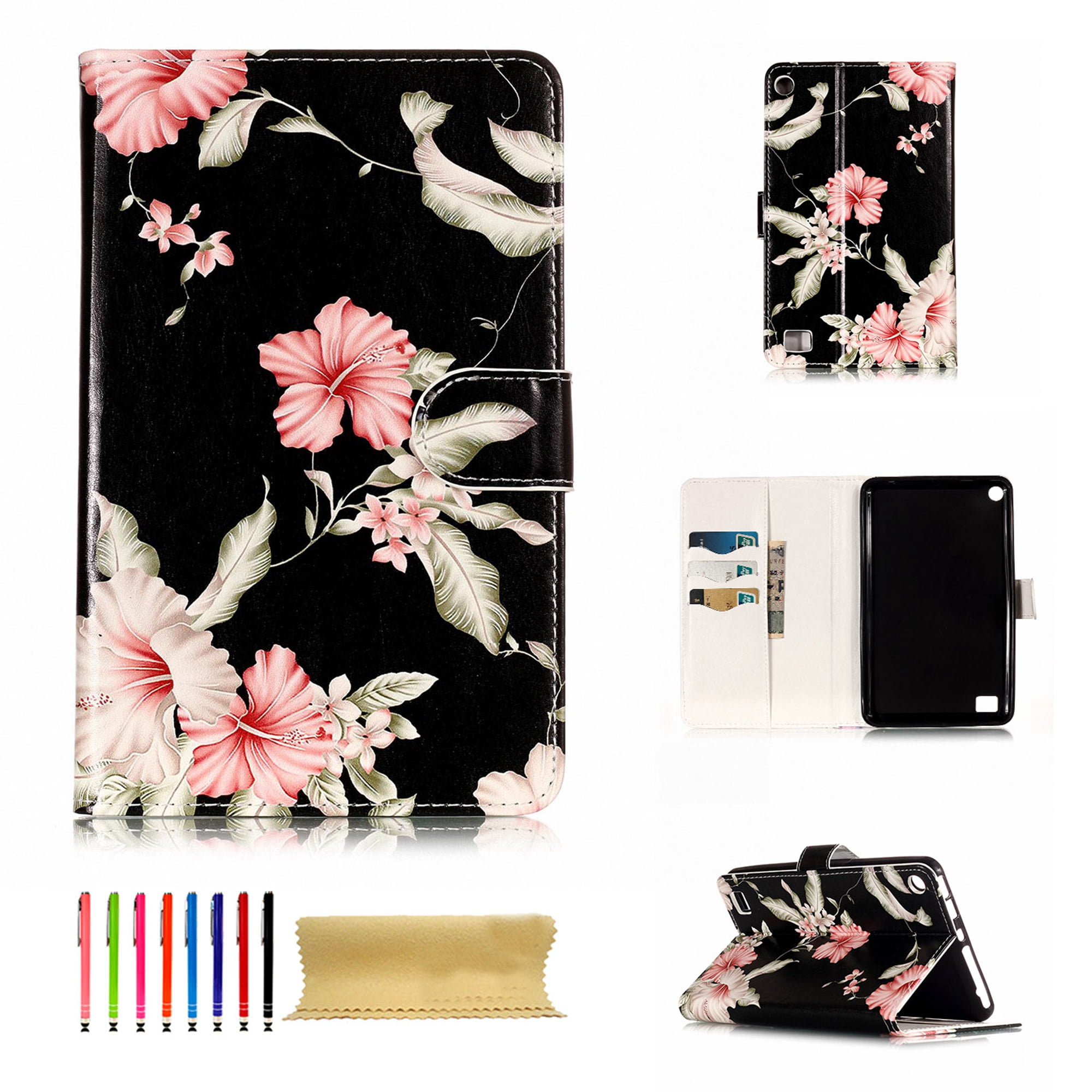 Fire 7 5th 2015 / 7th 2017 Tablet Case, Dteck Lightweight Slim Flip