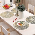 thumbnail image 1 of Set of 6 Gold Round Placemats, 1 of 4
