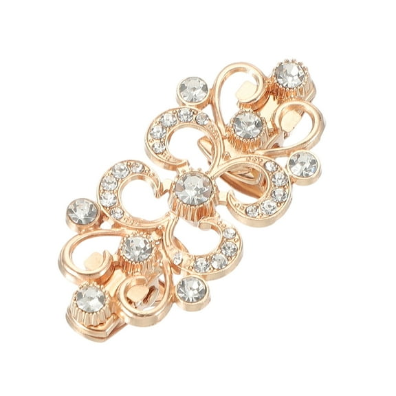 Uxcell Cinch Clip, Vintage Clip for Sweater, Dresses, Clothes, Shawl, Shirt, to Tighten Coat Waist Dress for Women Decor(Gold)