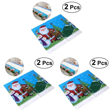 

Frcolor Table Christmas Cover Disposable Cloth Supplies Covers Tables Tablecloths Tablecloths Decoration Party Tree Pvc Holiday