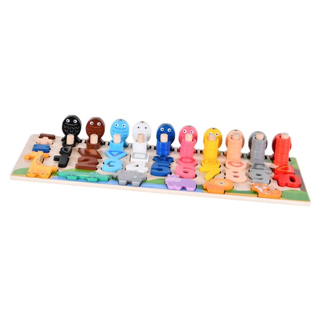 Juguetes de Forma Colores Partido Bloques de construcción Juguetes de pesca para en edad Niños