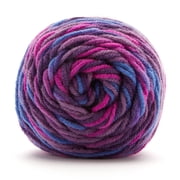 Loops & Threads Soft Classic Multi Ombre Yarn - Multicolor Yarn for Knitting, Crochet, Weaving, Arts & Crafts - Orchard Mist, Bulk 12 Pack