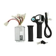 thumbnail image 2 of Empuñadura del acelerador, empuñadura del acelerador con escobillas para motor de 36 V y 1000 W con pantalla y controlador de velocidad. Valor inmejorable, 2 of 9