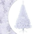 thumbnail image 6 of vidaXL Artificial Half Pre-lit Christmas Tree with Stand Party Decoration PVC, 6 of 11