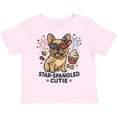 thumbnail image 3 of Inktastic Star-spangled Cutie Dog USA Boys or Girls Toddler T-Shirt, 3 of 5