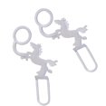 thumbnail image 4 of 2 hebillas de silicona para tapa de tetera con asa en forma de caballo, 4 of 8