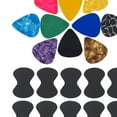 thumbnail image 2 of Empuñaduras para púas de guitarra shamjiam 20 piezas negras antideslizantes, 2 of 2