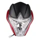 thumbnail image 1 of Faro Completo Con Cubierta Roja-negro Italika 125z F09010161, 1 of 8