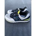 thumbnail image 1 of NEW BALANCE 574 RUGGED MEN's CASUAL SHOE BLACK/WHITE AUTHENTIC, 1 of 6