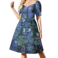 thumbnail image 2 of Vestido de manga corta Loves Lily Sea, vestido para mujer, vestidos para mujer, vestido largo para mujer, verano 2025, 2 of 7