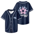 thumbnail image 3 of Alexandra Kay Merch Feminine Energy Baseball Jersey Tee Merch Unisex V-Neck Summer Button Baseball T-Shirt, 3 of 11
