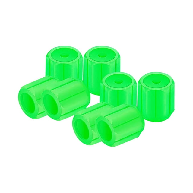 8pcs Stem Cover Valves Cover Universal Manual Cover Tire Rhinestone Valves Package Nozzle Valves Stem Lighting Car Interior Accessories