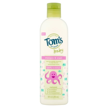 Tom's of Maine Lightly Scented Baby Shampoo & Wash 10fl oz