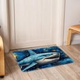 thumbnail image 6 of Shark Non-Slip Polyester Door Mat Floor Mats Bath Rugs Machine Washable, 6 of 6