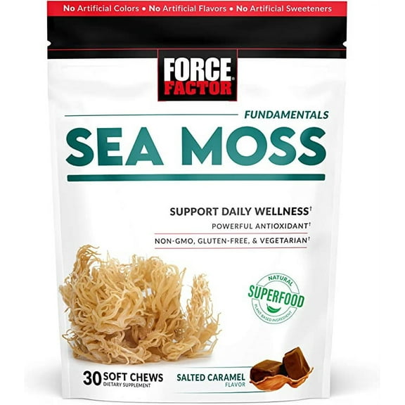 Force Factor Sea Moss Chews, 30 Soft Chews