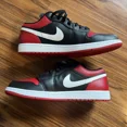 thumbnail image 2 of Ni - ke NEW Ni - ke Air Jordan 1 Low Shoes Bred Size 13, 2 of 5
