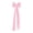 Pink, variant on Dserhfy Chair Sash Bow Reusable Chair Back Velvet Bow Universal Wedding Events Banquet Anniversary Bridal Banquet Party Dining Chair Cover Decoration