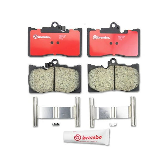 Front Brake Pad Set - Compatible with 2006 - 2007 GS430